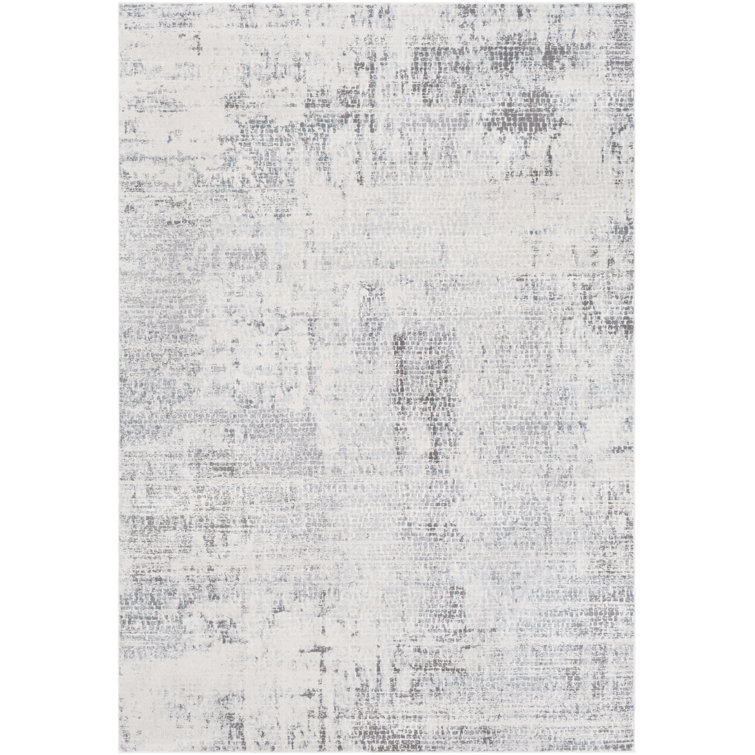Greyleigh™ Framingham Abstract Gray/Beige Area Rug & Reviews Wayfair